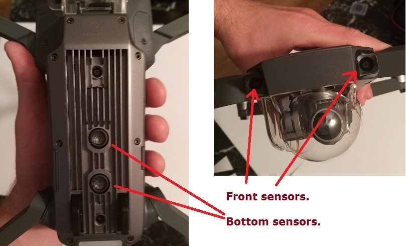 mavic pro 1 sensors