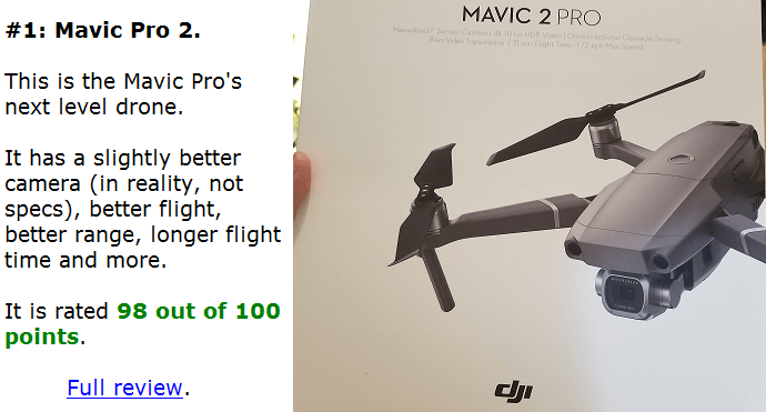 mavic 2 pro