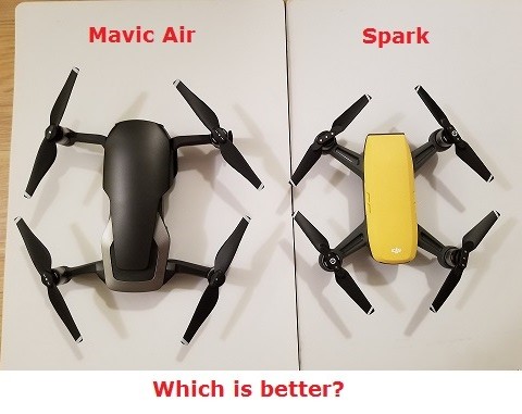 mavic air vs spark
