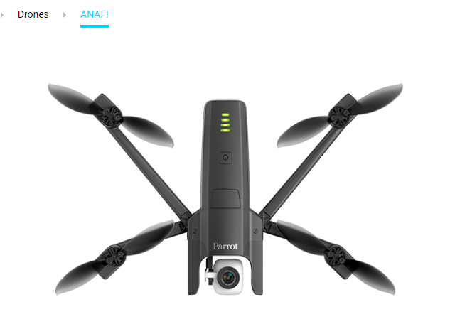 parrot anafi drone